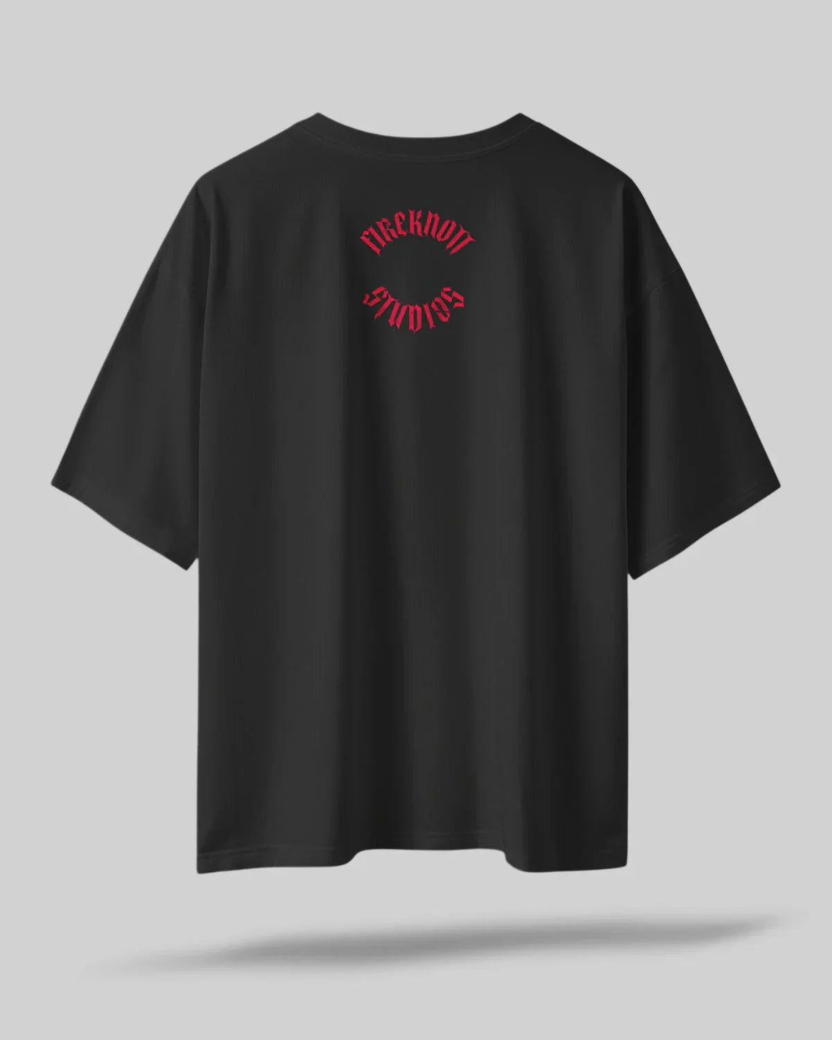 Samurai Shadow Acid Wash Oversized T-Shirt – Dark Aesthetic ⚔️🖤🌑