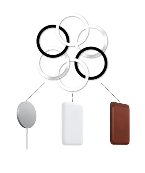 3-Piece MagSafe Sticker Set – Strong Hold, Sleek Design, Perfect for All Your Devices