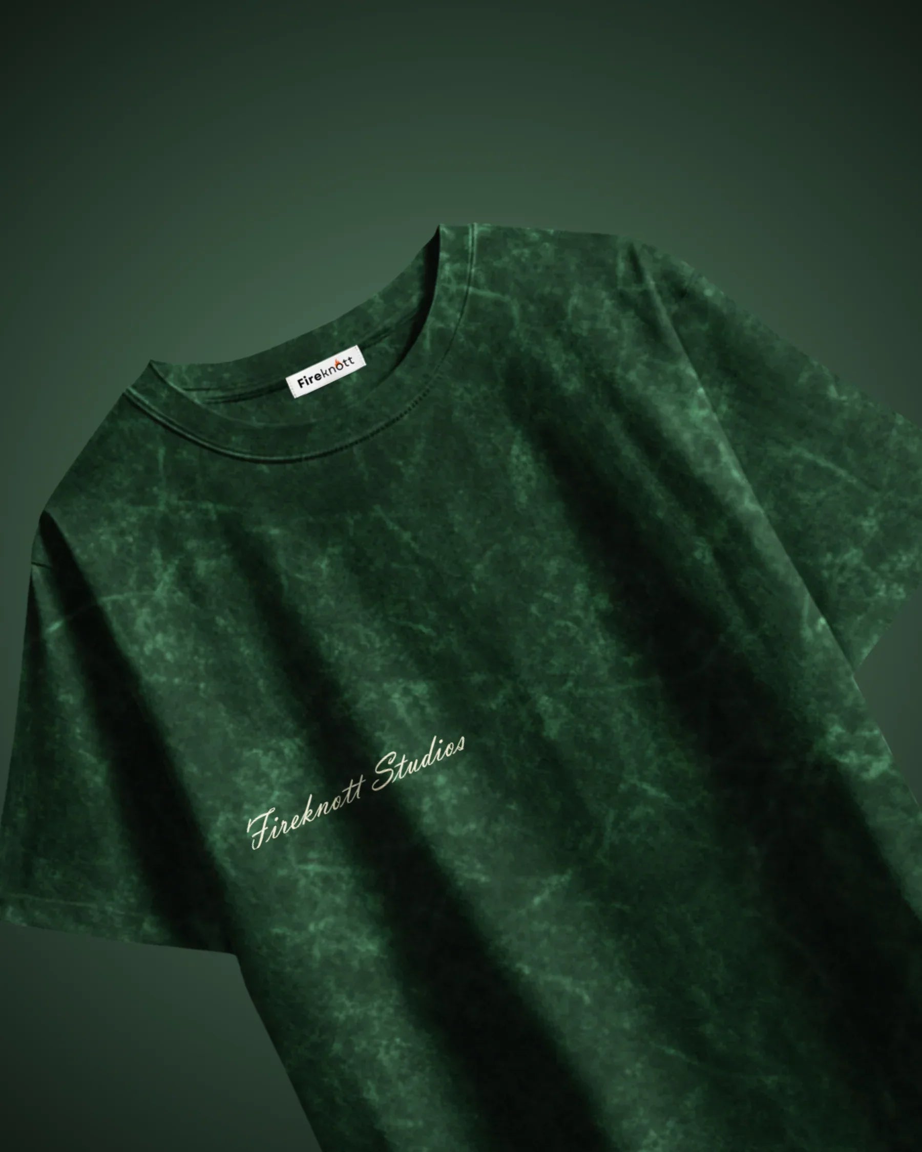 Acid Wash Oversized T-Shirt – Green 💚👕🔥