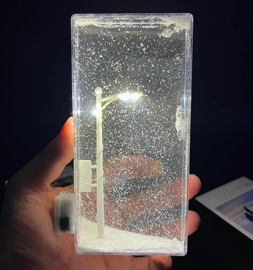 Snowfall Lamp